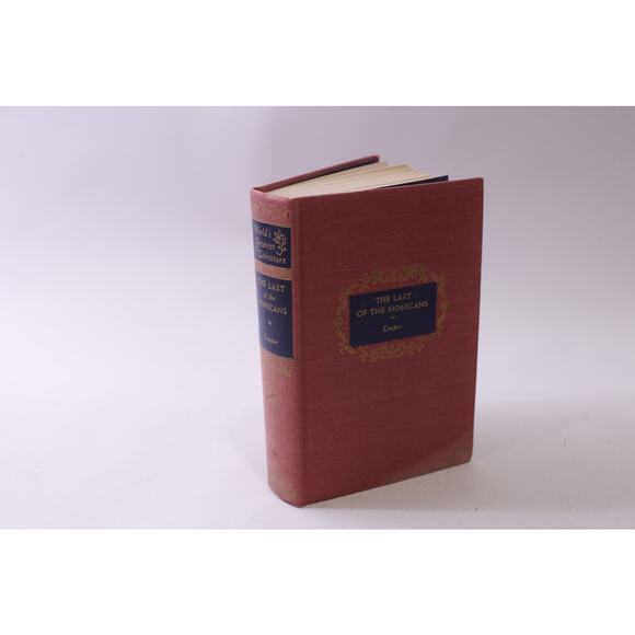 The Last of the Mohicans, Fenimore Cooper, Fountain, Hardcover, ~ 250826-WH 529 - Picture 1 of 5